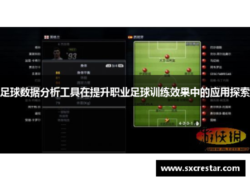 足球数据分析工具在提升职业足球训练效果中的应用探索